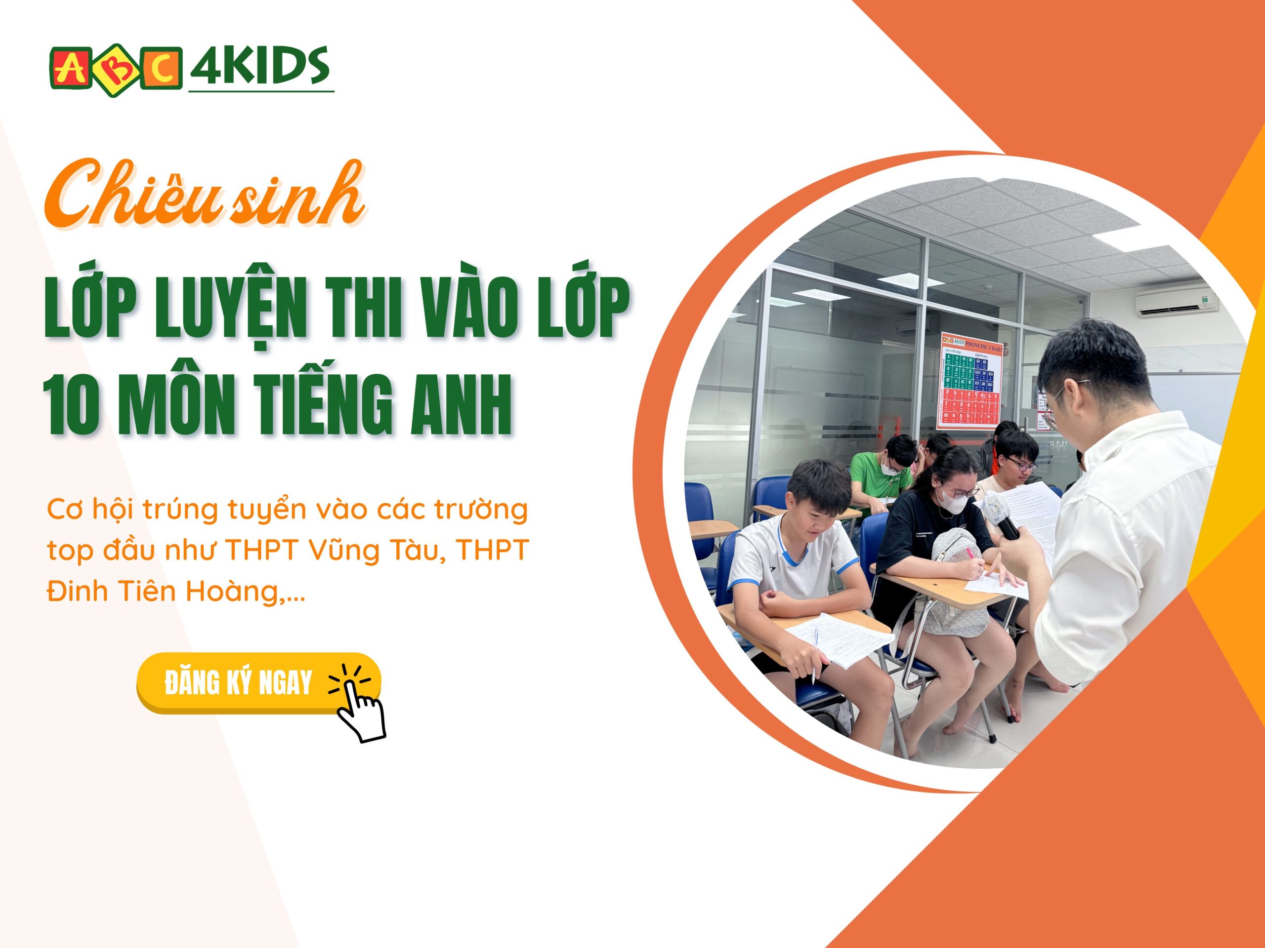 lớp luyện thi vào lớp 10 môn tiếng anh